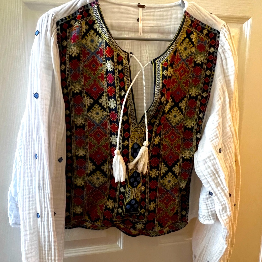 Boho free people top